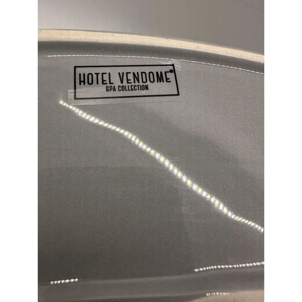 Hotel Vendome Spa Collection Gray Organizer Tray THINGS Ceramic